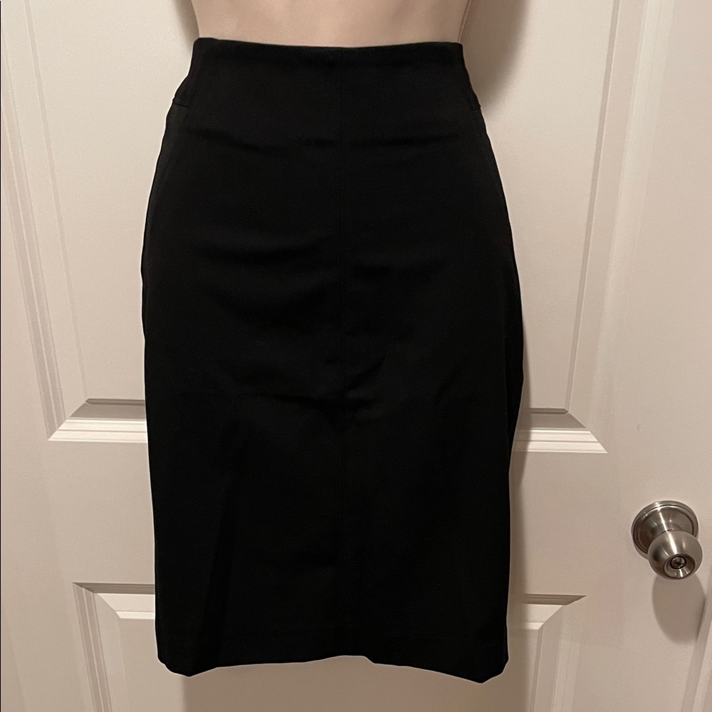 Elegant Black Pencil Skirt from LOFT Sz 0